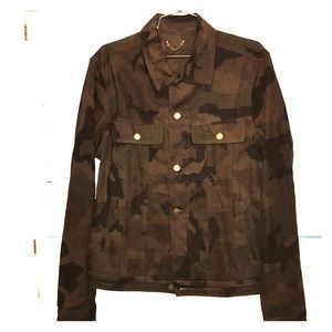 Louis Vuitton camo denim jacket FW 17-18